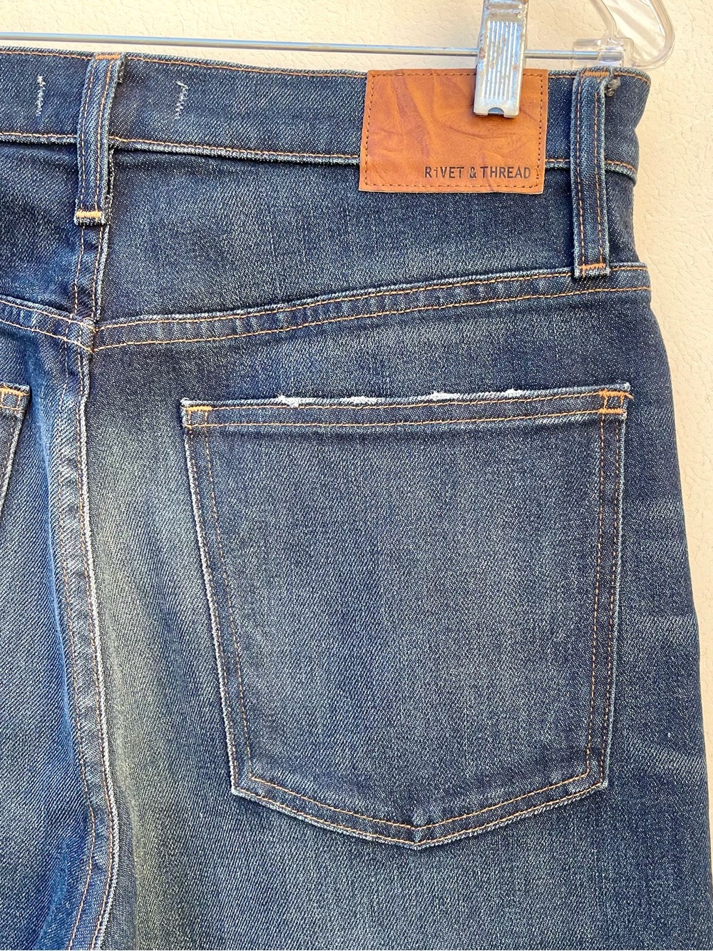 Madewell Rivet & Thread Perfect Vintage High Rise Jeans- Selvedge Edition - Picture 14 of 14